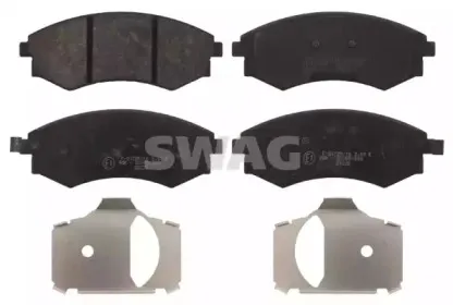 Комплект тормозных колодок, дисковый тормоз SWAG купить